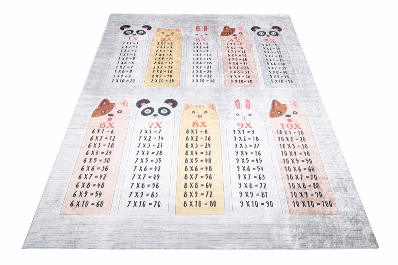 Dywan z tabliczką mnożenia 2162 PRINT EMMA _dywanywitek_pl_2