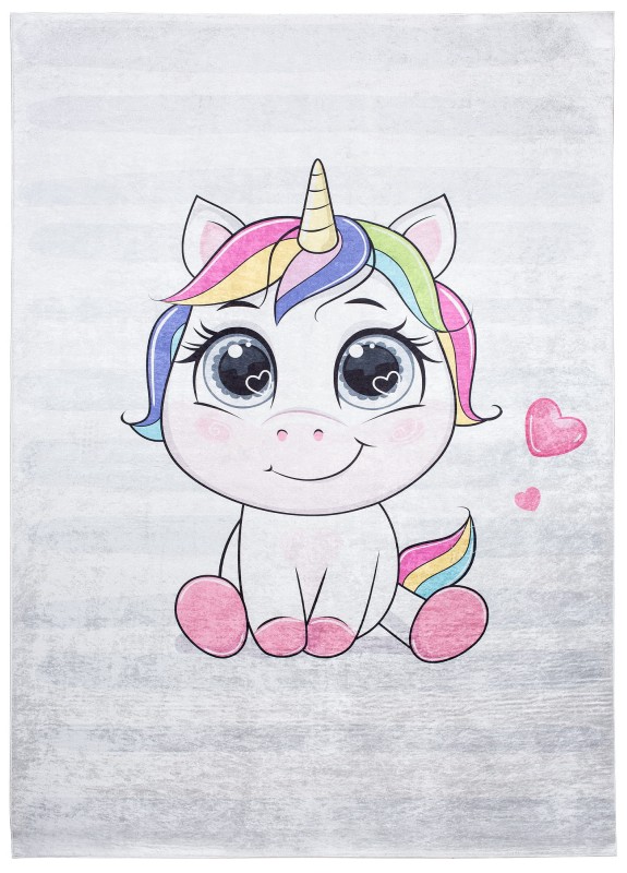 Dywan dla dziewczynki jednorożec 2736 PRINT EMMA_dywanywitek_pl_
