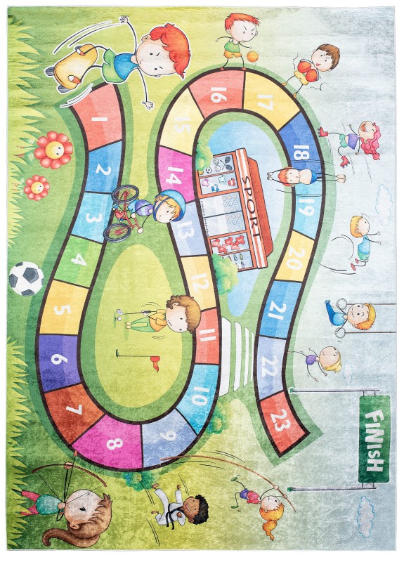 Dywan dla dzieci gra w klasy 2317 PRINT EMMA _dywanywitek_pl_