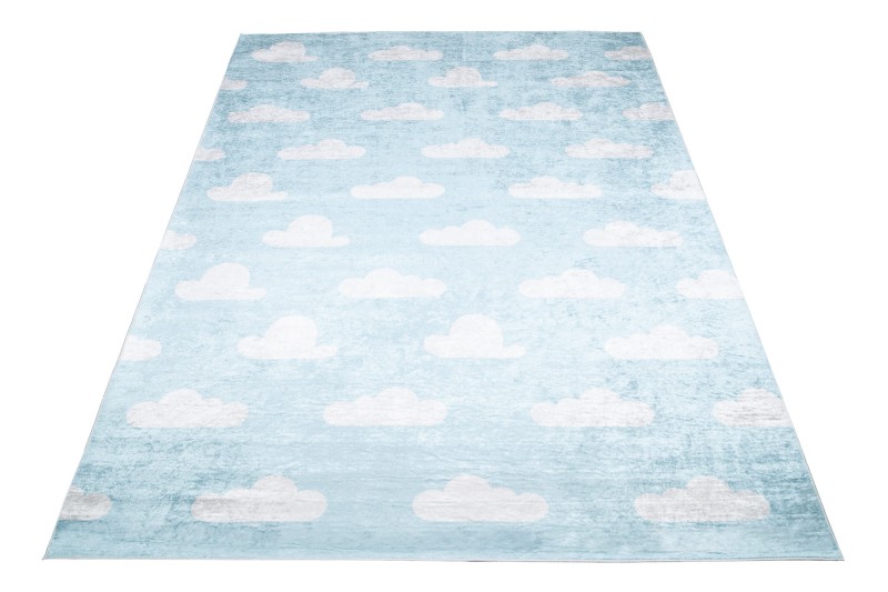 Dywan chmurki niebieski  2469 PRINT EMMA_dywanywitek_pl_2