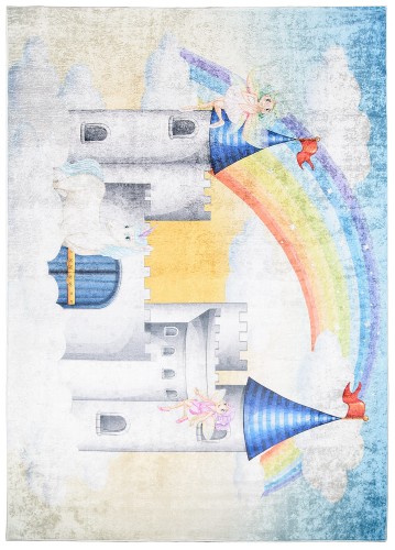 Dywan dziecięcy bajkowy zamek 2654 PRINT EMMA _dywanywitek_pl_