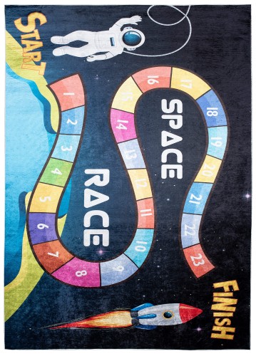 Dywan dla dzieci kosmiczna gra 2659 PRINT EMMA _dywanywitek_pl_