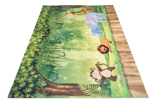 Dywan dla dzieci zoo wesołe zwierzęta 2649 PRINT EMMA _dywanywitek_pl_3