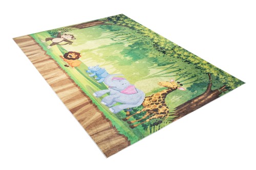 Dywan dla dzieci zoo wesołe zwierzęta 2649 PRINT EMMA _dywanywitek_pl_4