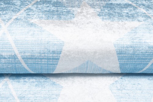 Niebieski dywan dla nastolatka 23691 PRINT EMMA _dywanywitek_pl_6