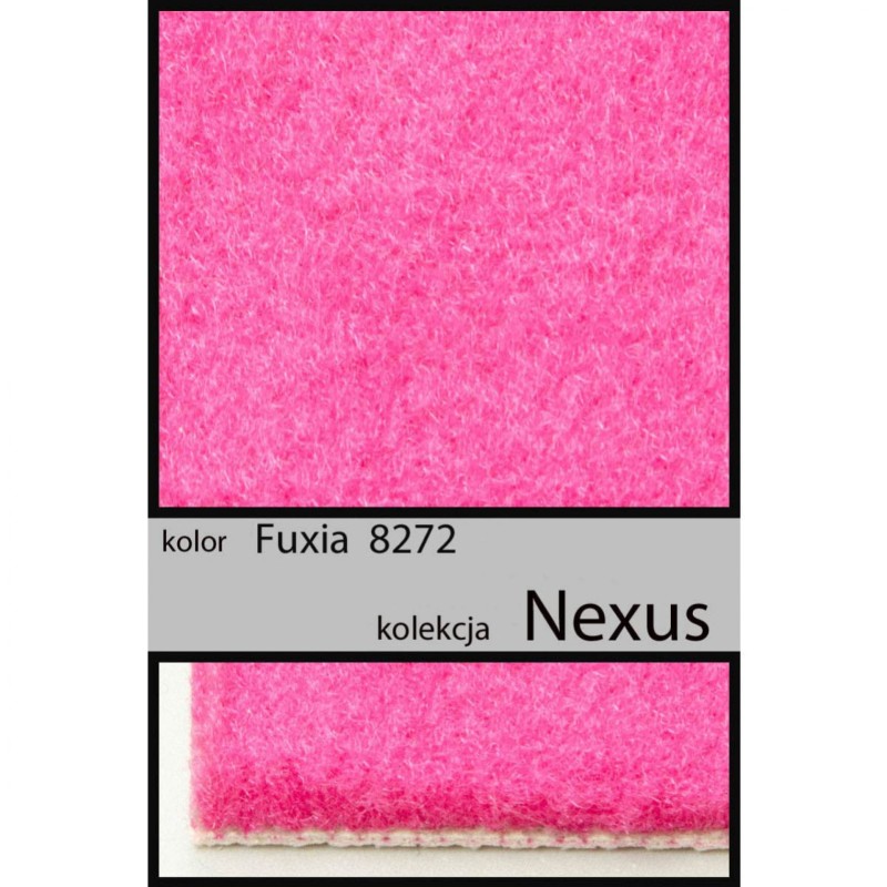 Wykładzina dywanowa NEXUS fuxia 8272 _dywanywitek_pl_