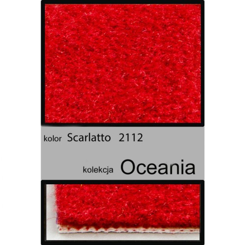 Wykładzina dywanowa OCEANIA 2112 scarlatto 4m