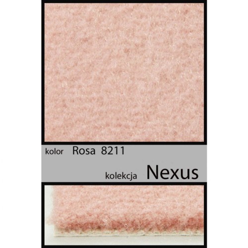 Wykładzina dywanowa NEXUS rosa 8211 4m
