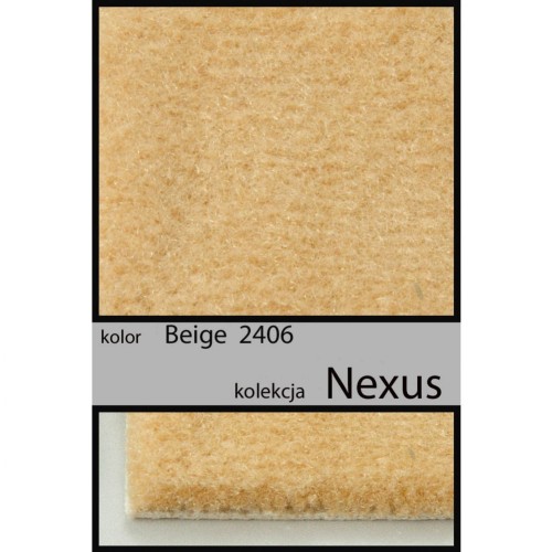 Wykładzina dywanowa NEXUS beige 2406 _dywanywitek_pl_