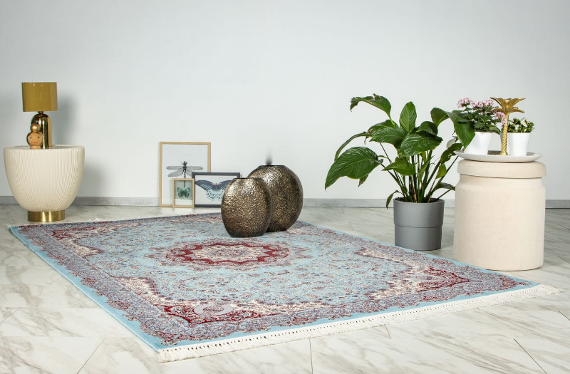 Dywan Lalee Home ORIENTAL 902 w kolorze niebieskim