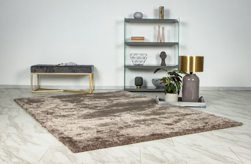 Dywan shaggy Ligne Lalee GLAMOUR 800 taupe