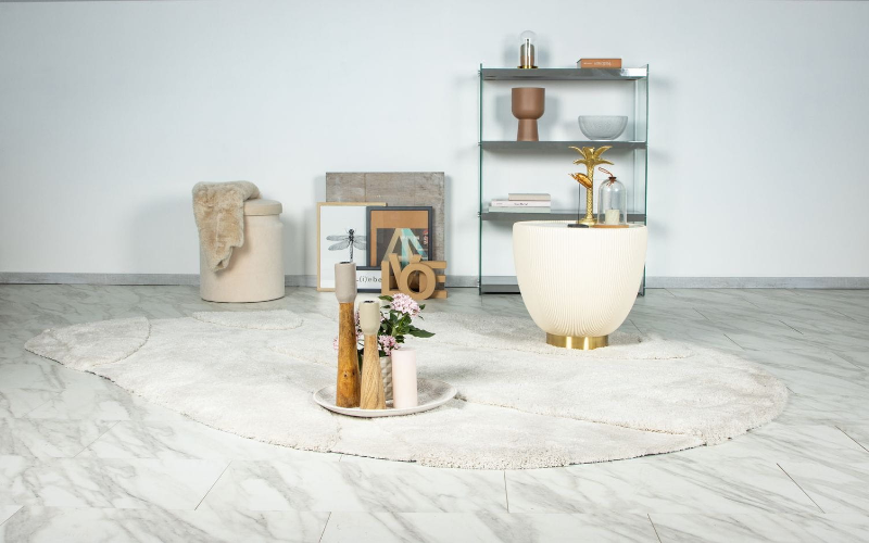 Dywan shaggy Ligne Lalee MILANO 801 ivory