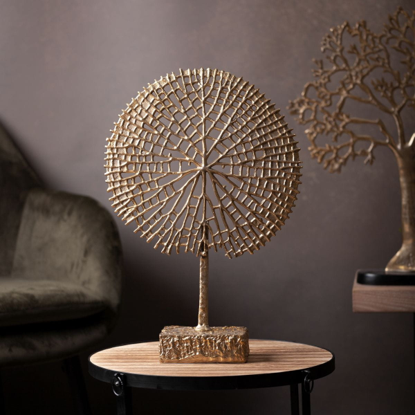 Figurka dekoracyjna złota