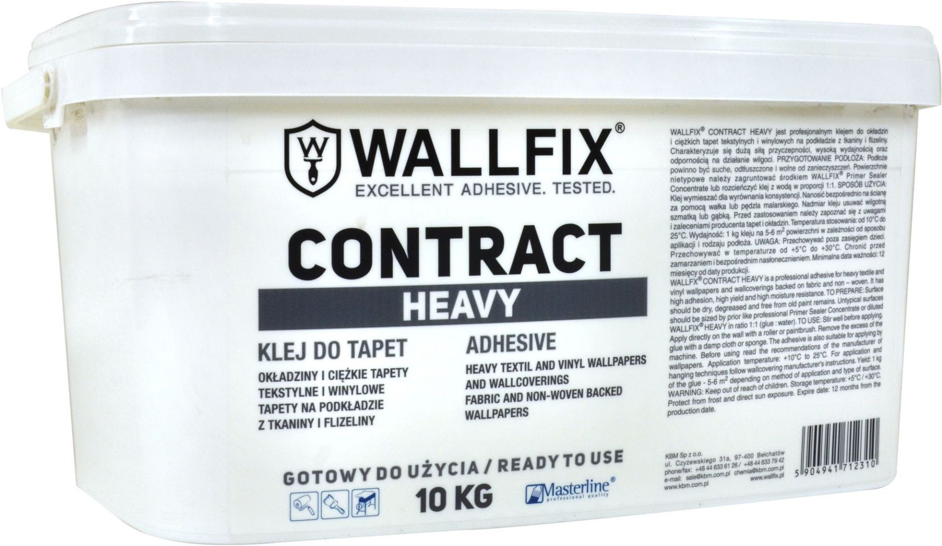 KLEJ DO TAPET WALLFIX HEAVY 10kg Sklep Dywany Witek